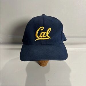 Y2K California Golden Bears Nike Team Script Navy Blue Hat Universal Fitted OSFM